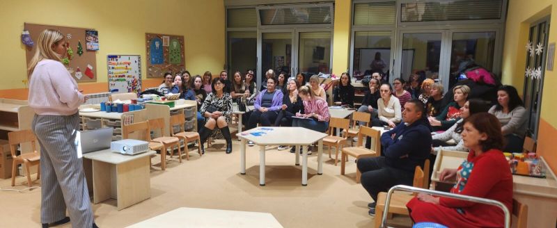 Predavanje za odgojitelje, stručne suradnike i pomoćnike za djecu s teškoćama u razvoju